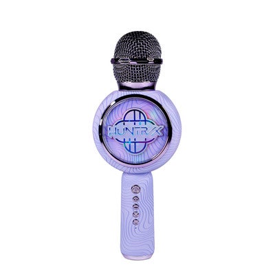 Karaokemikrofon Popsing Huntrix med LED