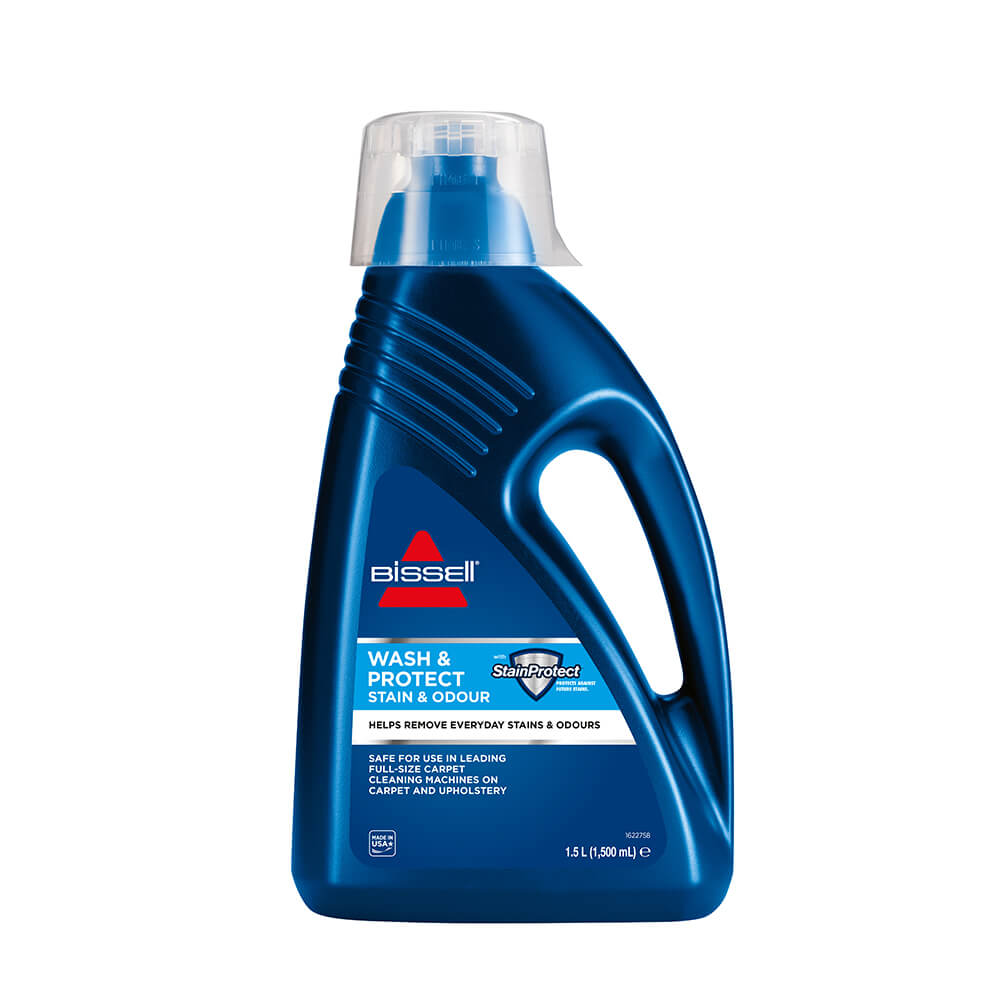 Wash & Protect Stain & Odour Carpet Cleaning Solution 1.5 litres