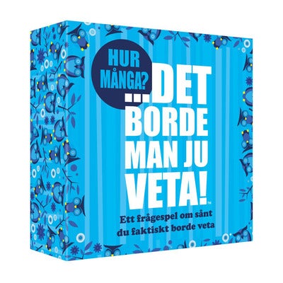 Peli Det Borde Man Ju Veta! - Hur Många? (SE)