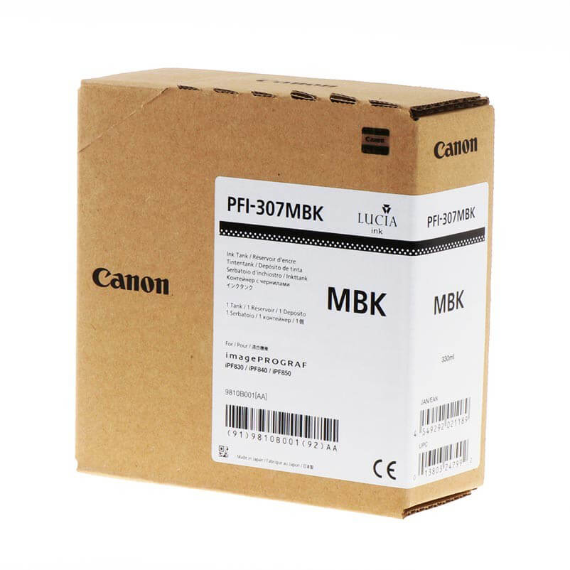 Ink 9810B001 PFI-307 Matte Black