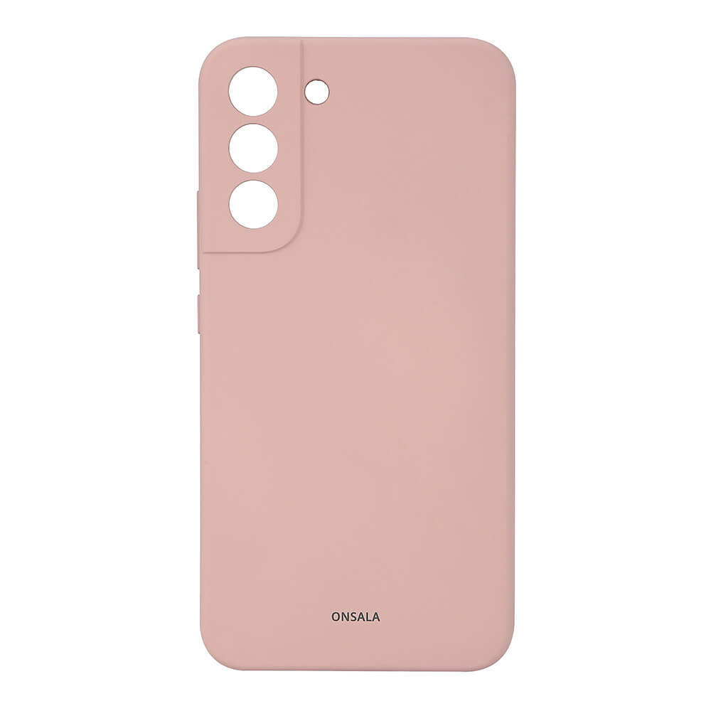 Phone Case Silicone Sand Pink - Samsung S22+