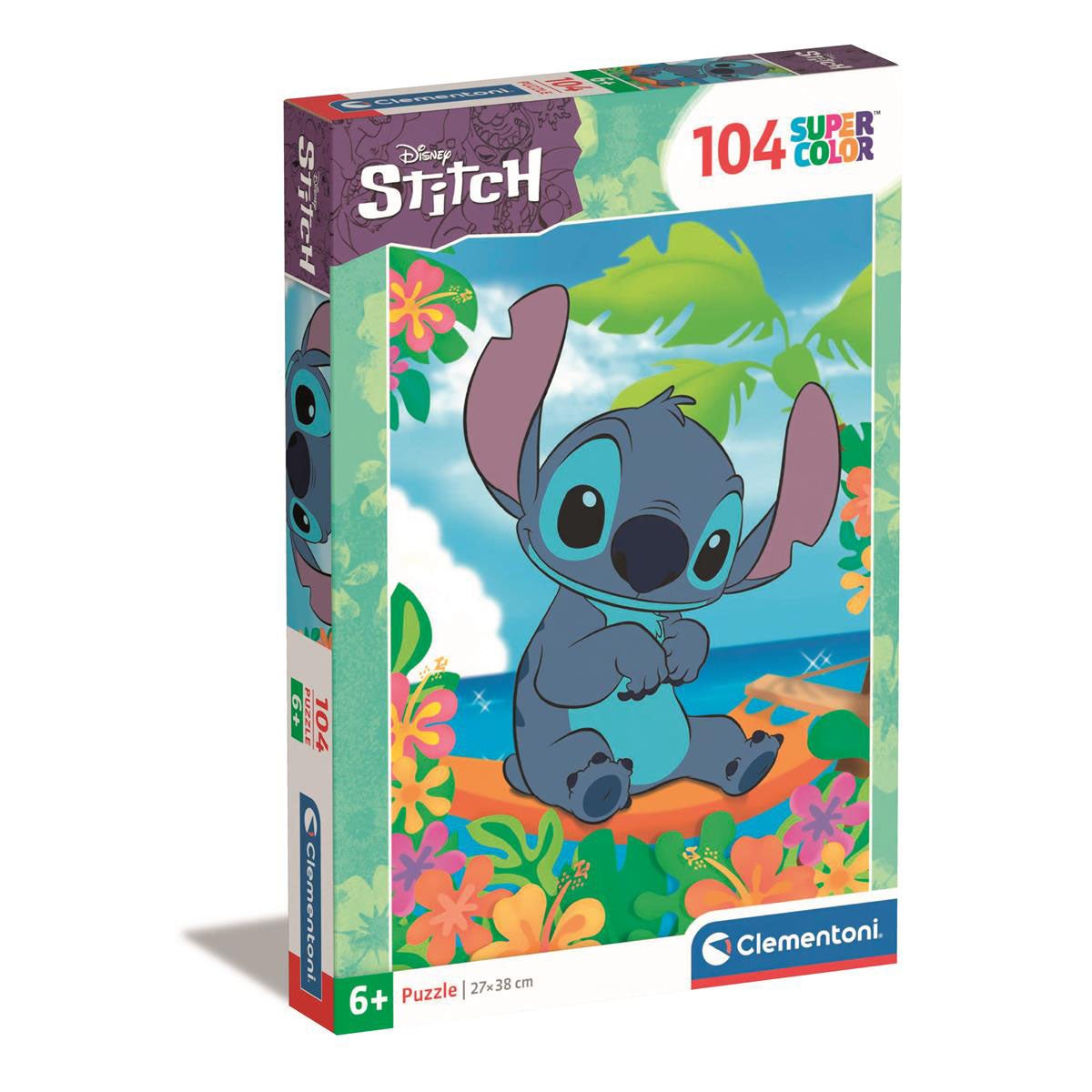 Puslespill 104 Pcs Disney Stitch
