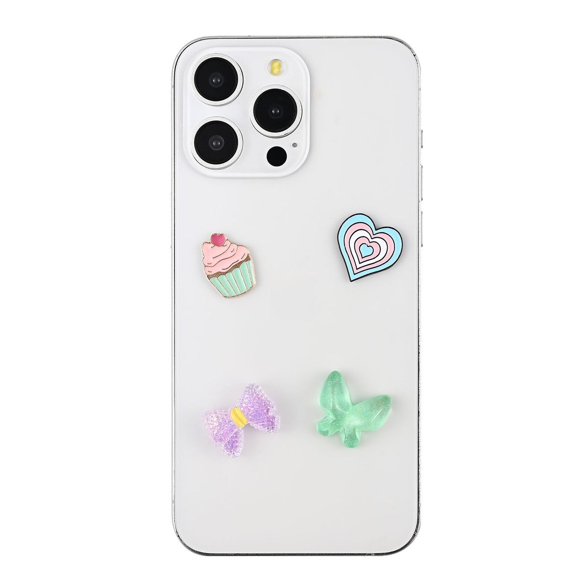 Charms Pimp Your Phone Metall och Plast 4-Pack