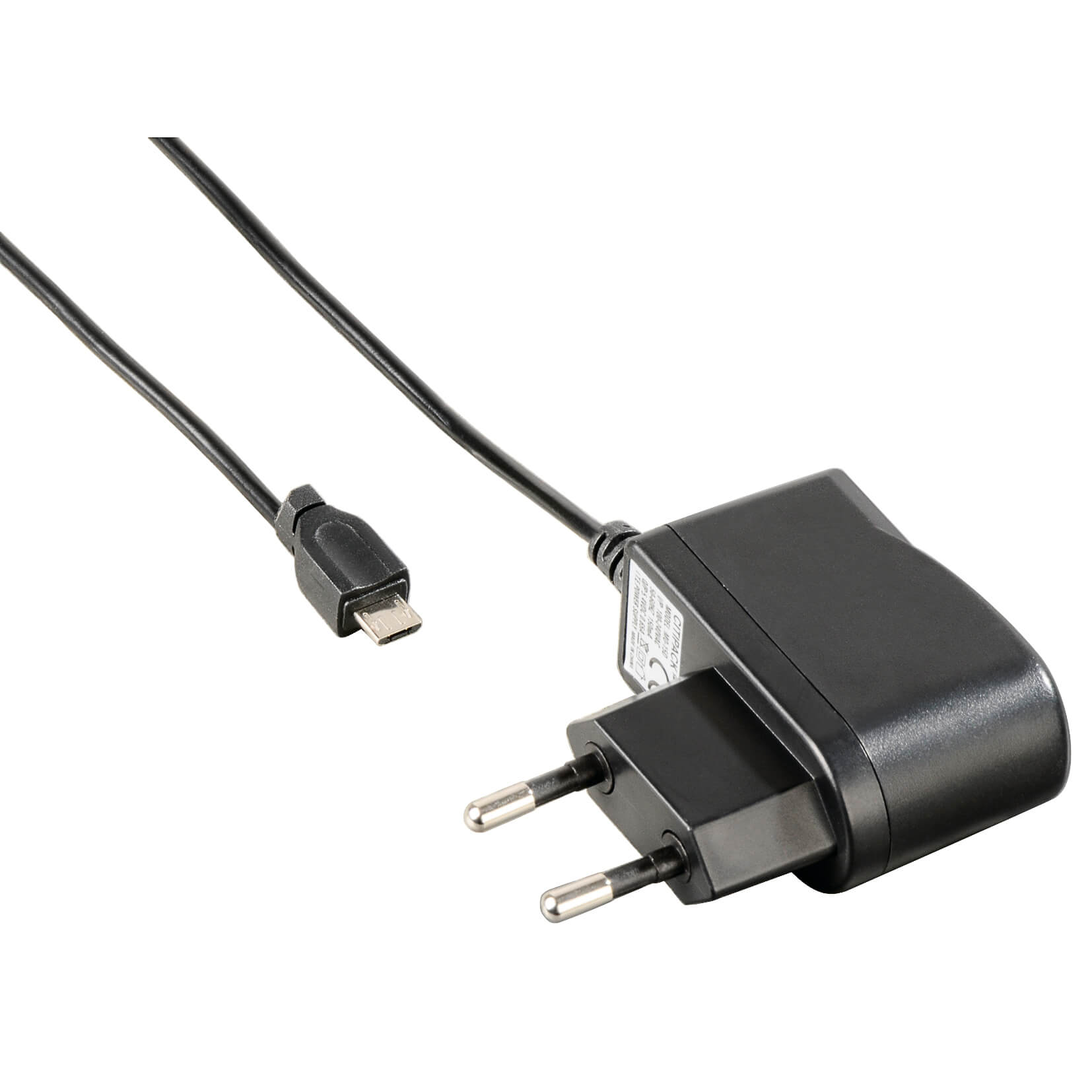 HAMA  220V MicroUSB 1A Black