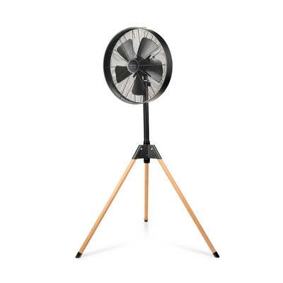 TAURUS Tripod Tuuletin  5 Lapaa Musta