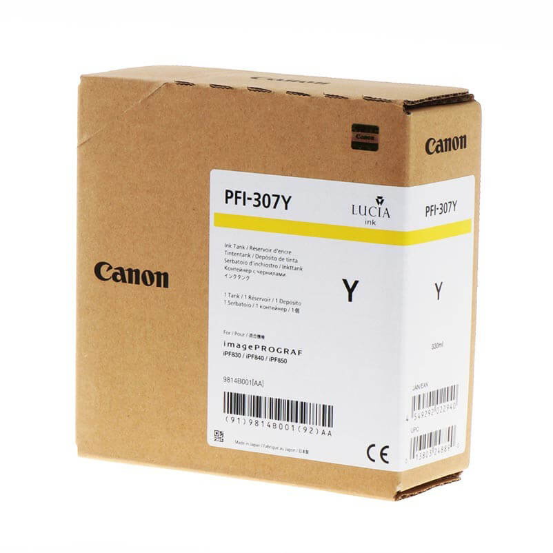 Musteet 9814B001 PFI-307 Keltainen