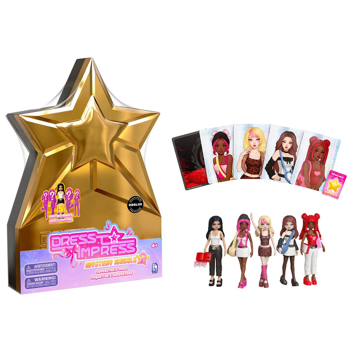 Nukke Mystery Small Doll 5pk