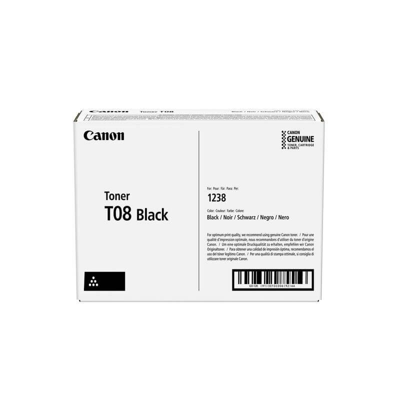 Toner 3010C006 T08 Svart