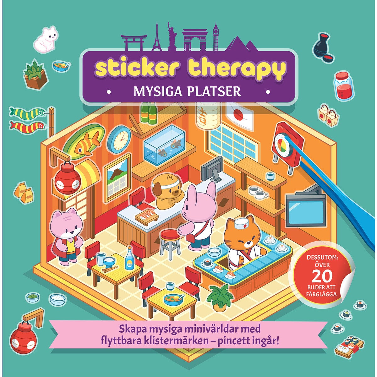 Sticker therapy: Mysiga platser