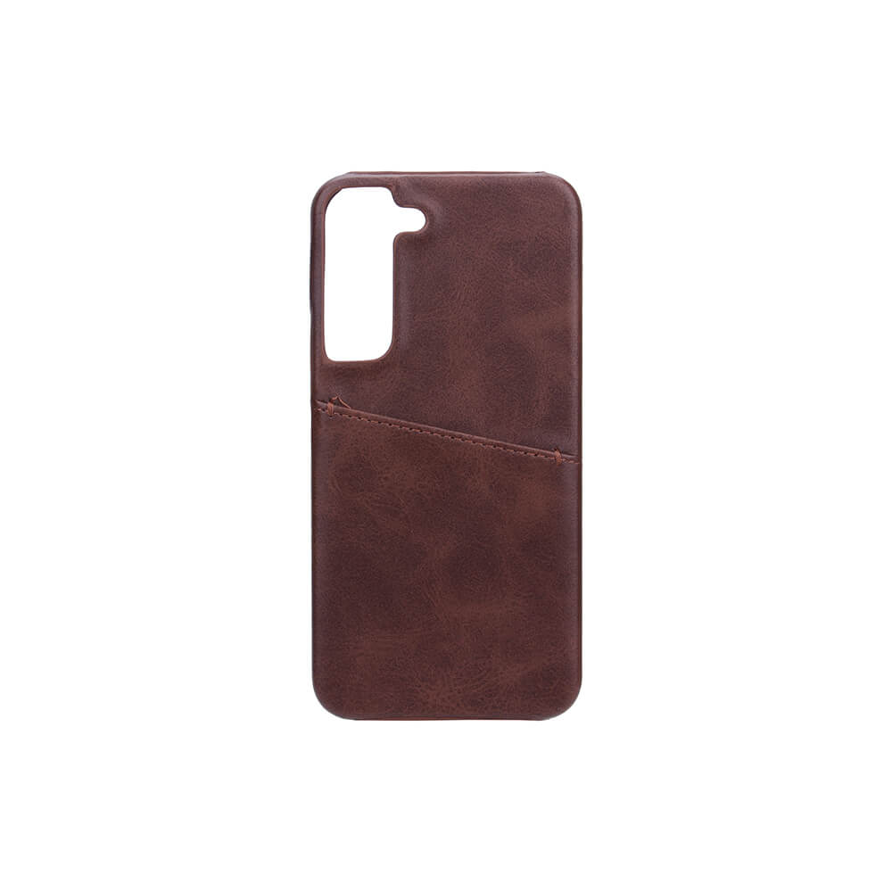 Mobilecover Brown with Cardpocket Samsung S22