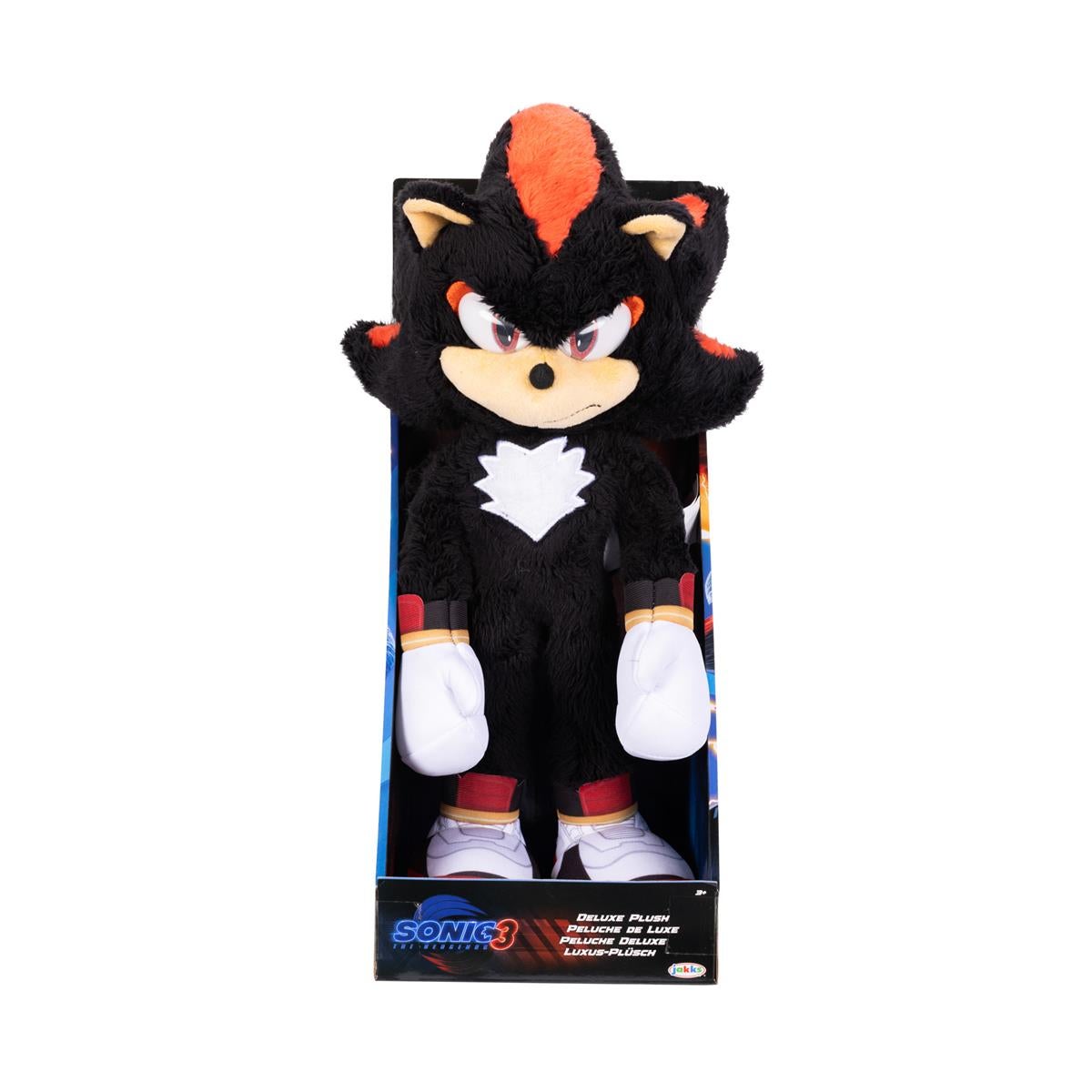 Sonic 3 Movie- 13" Deluxe  Plush - Shadow