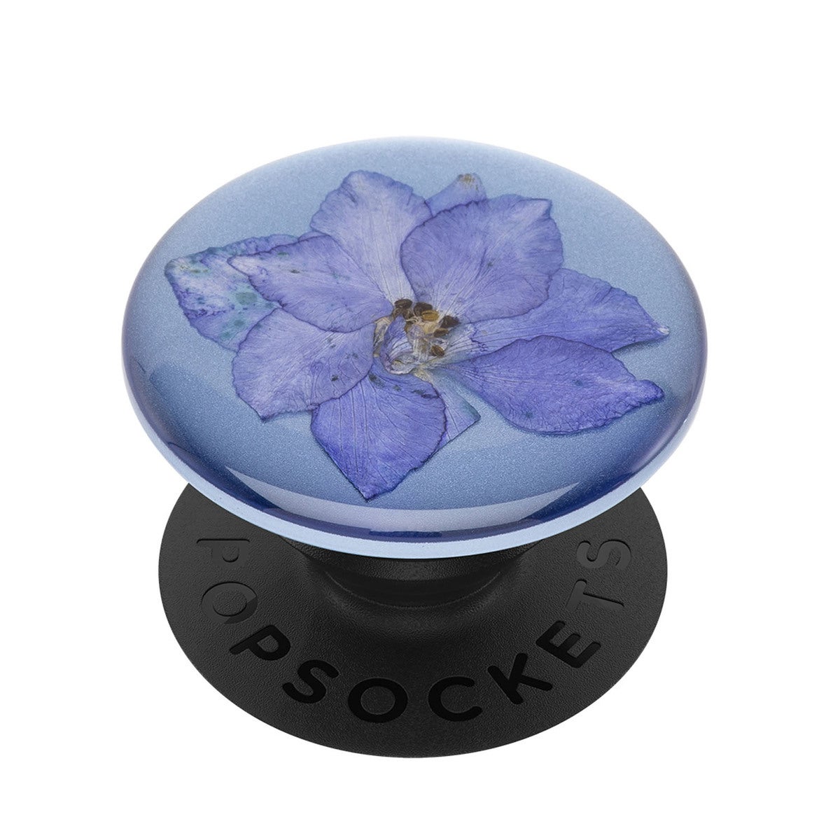POPSOCKETS Pressed Flower Larkspur Irroitettava Grip Telinetoiminnolla Premium