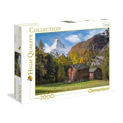 Puslespill 2000 Pcs High Quality Collection Fascination With Matterhorn
