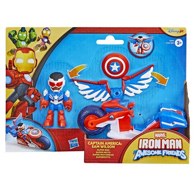 MARVEL IM and AF Captain America Super Bike