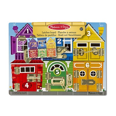 Wooden Activity Board Latches