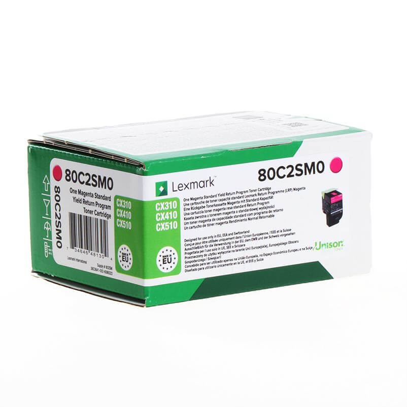 Toner 80C2SM0 802 Magenta, Return