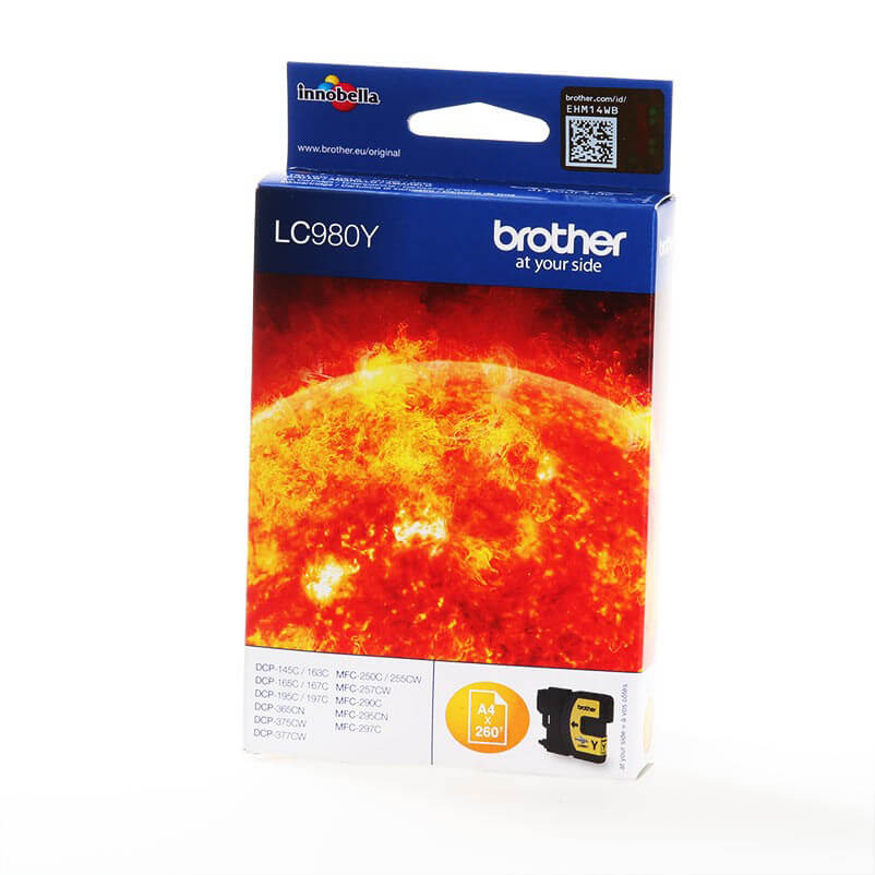 Ink LC980Y LC-980 Yellow
