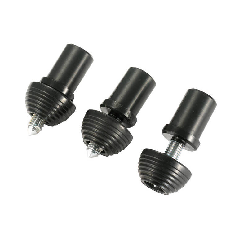 Spiked Feet Set GS5030VSF, 3 Pcs., Plastic, Black