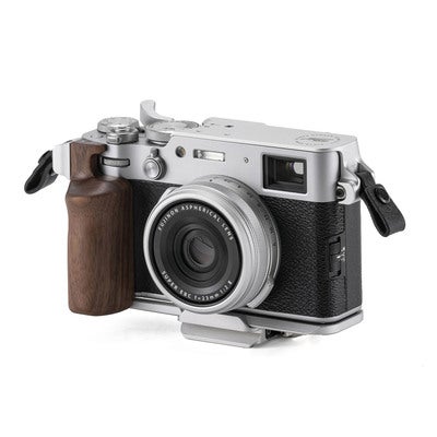 Vintage Camera Cage For Fujifilm X100VI Travel Kit Musta