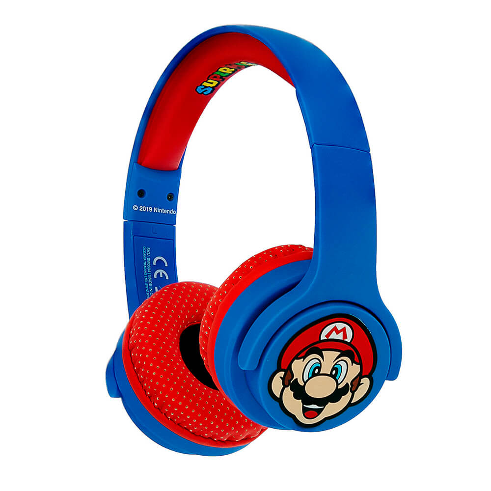 Kids audio. Детские наушники Mario brothers.