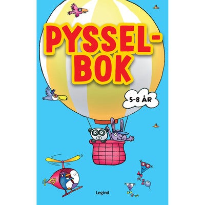 Pysselbok:  5-8 år