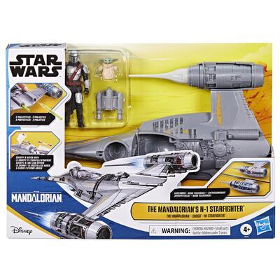 Epic Hero Series 4 Inch Figure Vehicle N-1 Starfighter