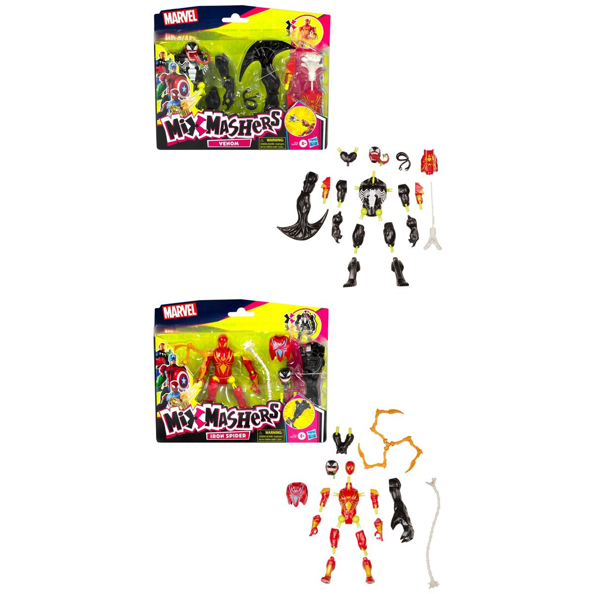 Spider-Man 5 Inch Mixmashers Deluxe Figure (Assorted) - Tura