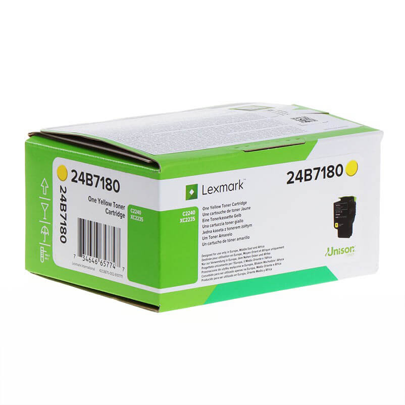 Toner 24B7180 Yellow, Return