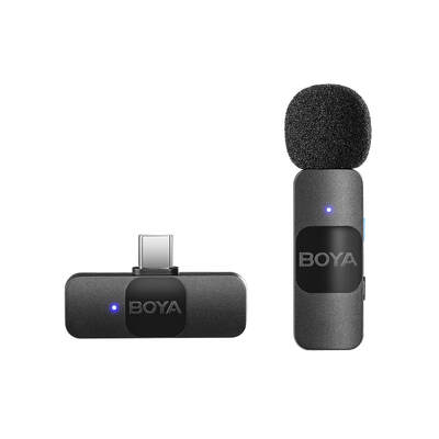 Trådlös mikrofon x1 BY-V10 Mini 3,5 mm USB-C