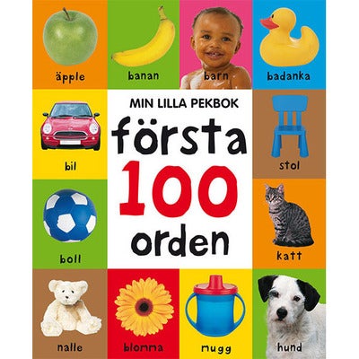 Min lilla pekbok: första 100 orden