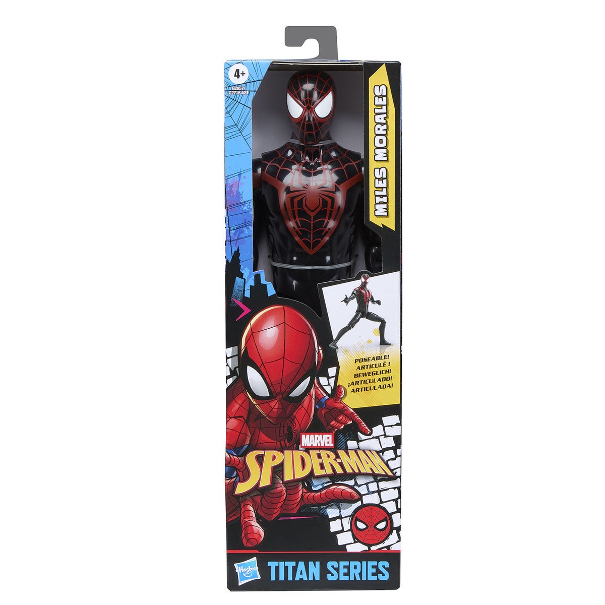 MARVEL Spider-Man 11.5in Figure Miles Morales Titan Her