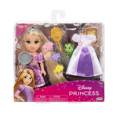 Princess 6" Petite Doll W/ Extra Fashion Rapunzel 6in