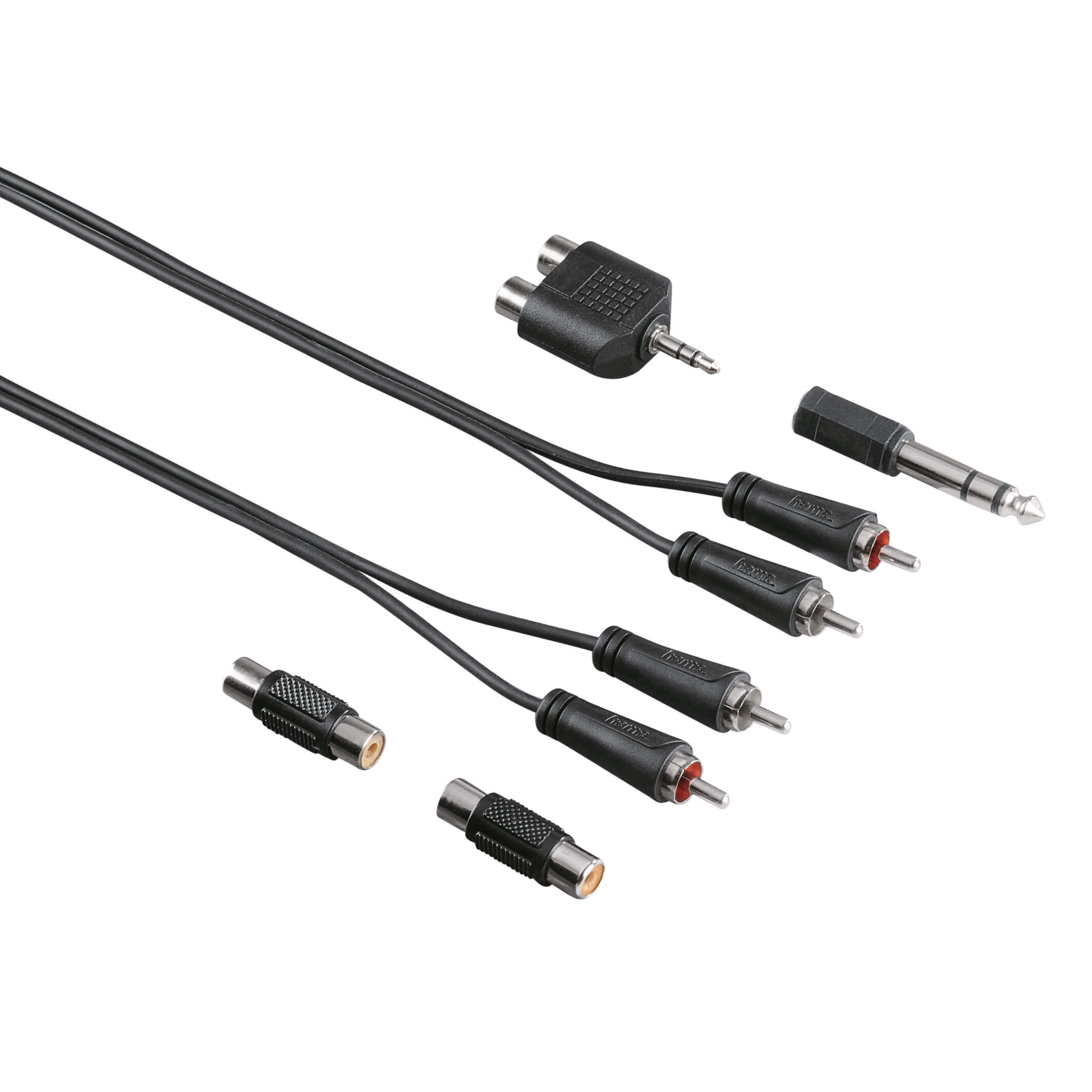 HAMA Kabel Audio Anslutningsset RCA 2.5m