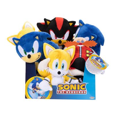 Sonic The Hedgehog Plush 9 Inch (Assorted 10)