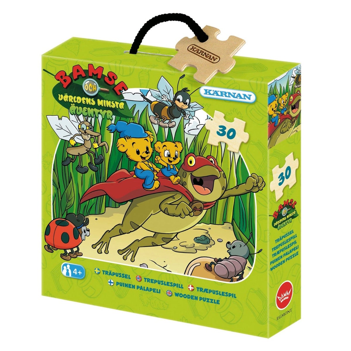 Bamse pussel Världens minsta äventyr 30 bitar