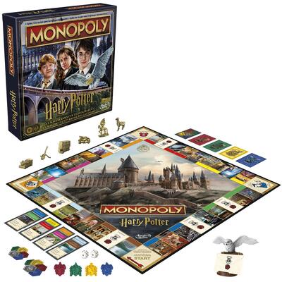 Lautapeli Monopoly Harry Potter (DK/NO)