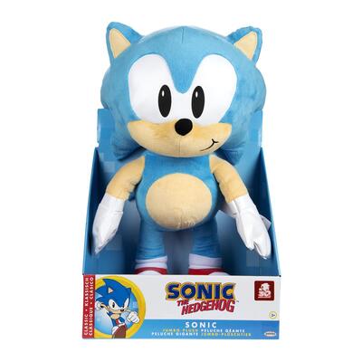Sonic The Hedgehog Plush 18 Inch Jumbo Sonic