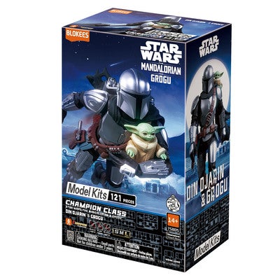 Star Wars Champion Class Mandalorian Din Djarin + Grogu
