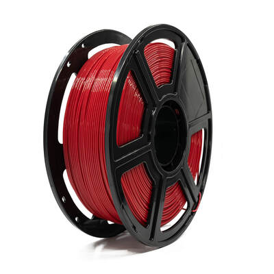 PLA-A 1000g Filament Transparent Röd