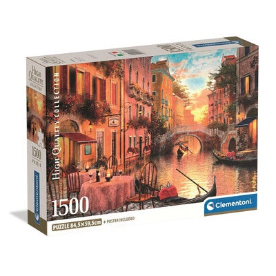 Puslespill 1500 Pcs CB High Quality Collection Venezia
