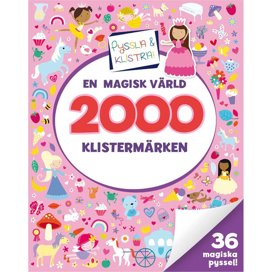 2000 klistermärken: En magisk värld