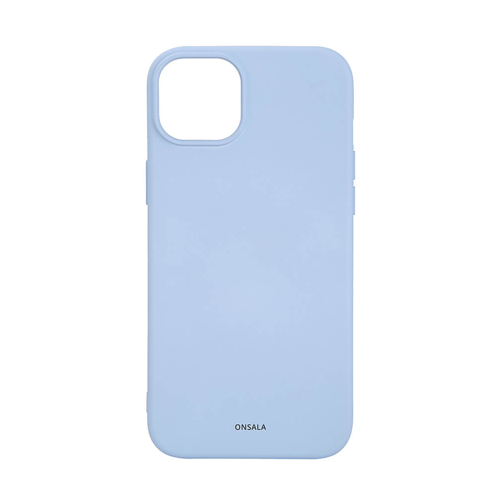 Phone Case with Silicone Feel MagSeries Light Blue - iPhone 15 Plus