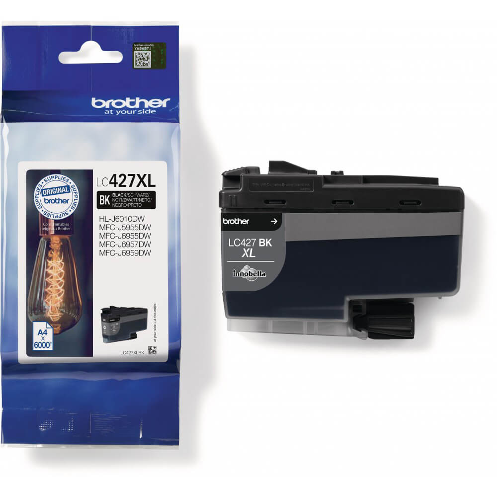 BROTHER Ink LC427XLBK LC-427 Black High Capacity