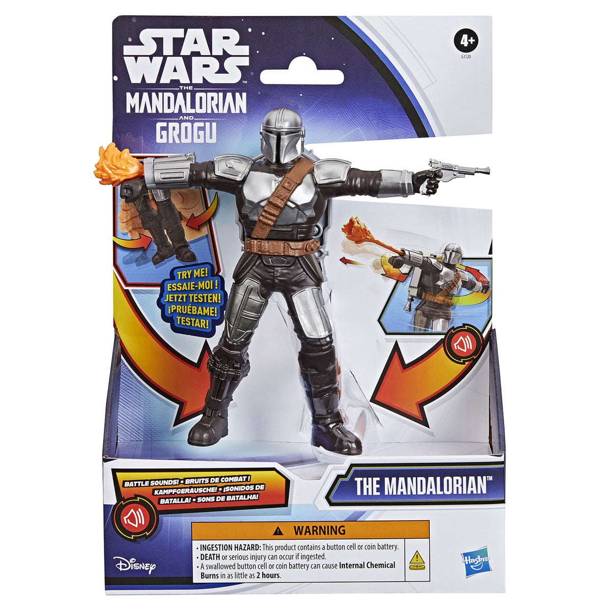 SW Actionverse 6in Figure Dlx Mandalorian