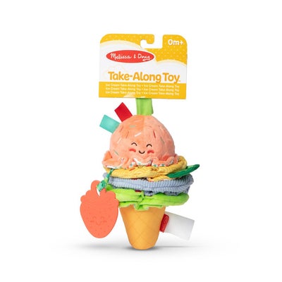 Infant Ice Cream Take-Along Pull Toy