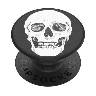 POPSOCKETS Shaky Bones White Irrotettava Grip Telinetoiminnolla