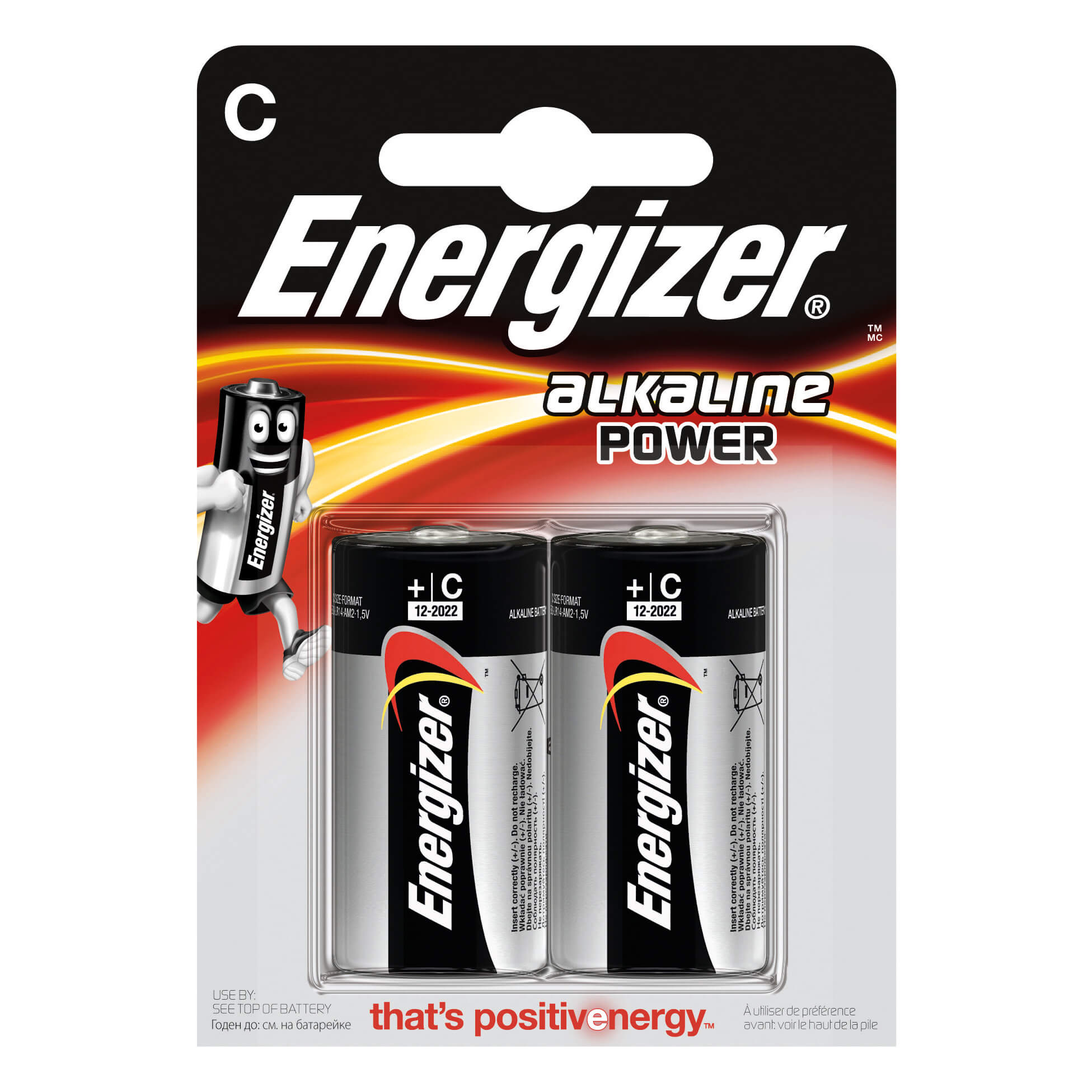 ENERGIZER Battery C/LR14 Alkaline Power 2-p.