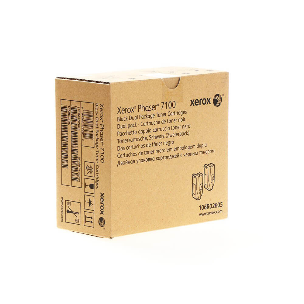 Toner 106R02605 Svart 2-pack