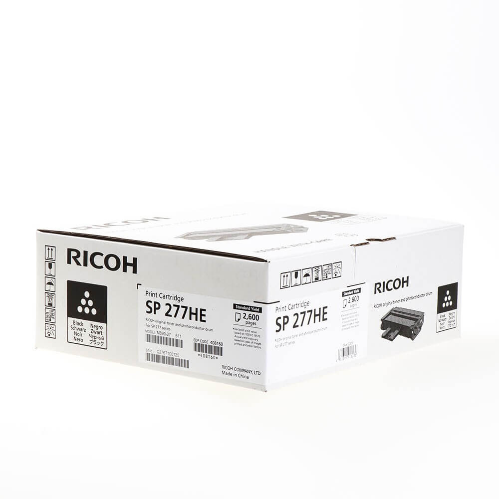Toner 408160 SP 277HE Svart