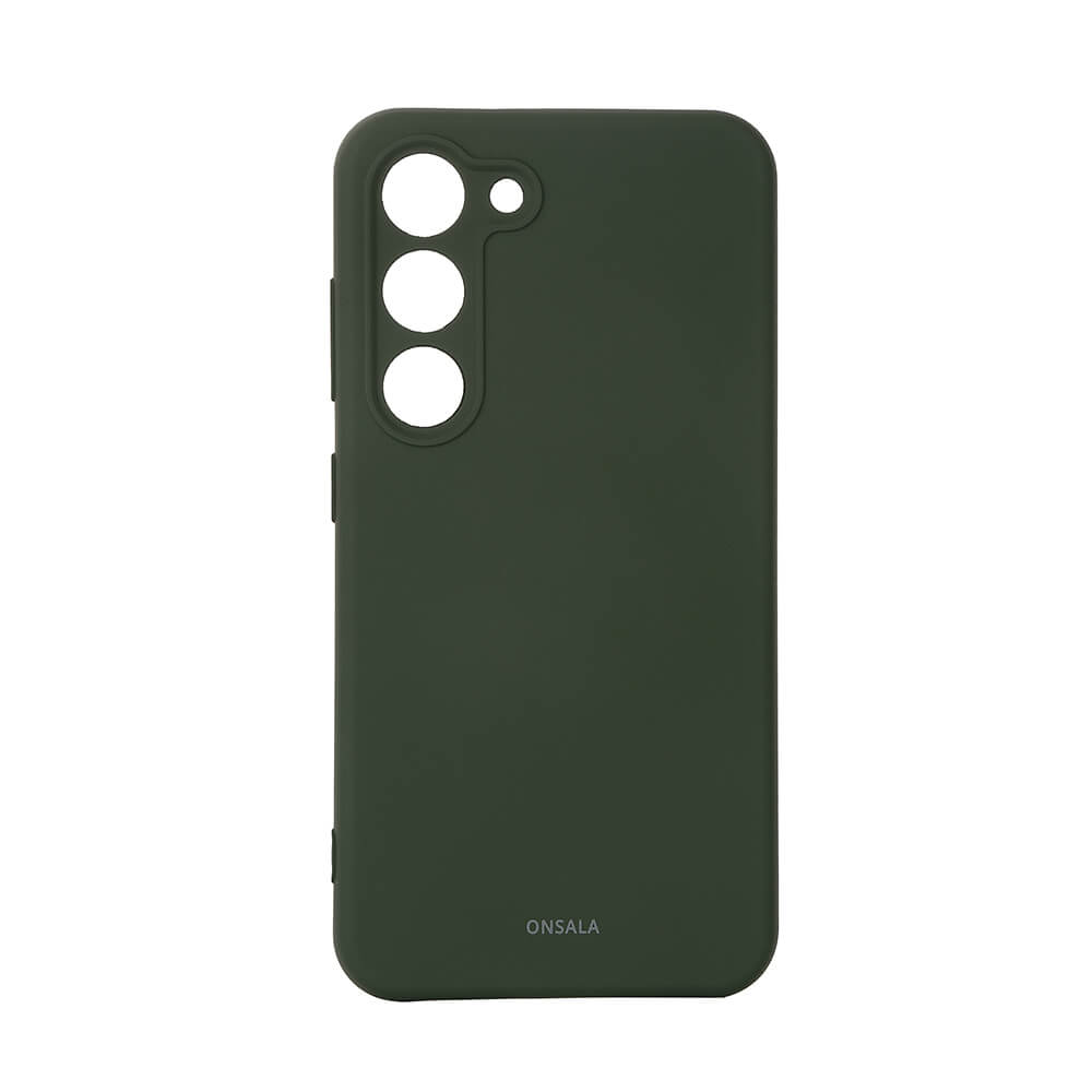 Phone Case Silicone Dark Green - Samsung S23 5G